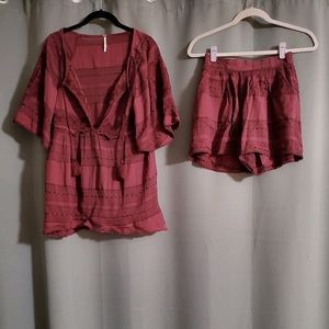 Two piece Free People set